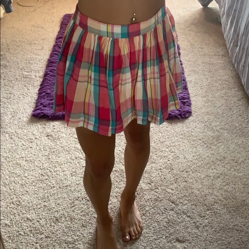 Colorful Mini Skirt